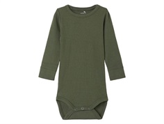 Name It beetle ribbed bodysuit